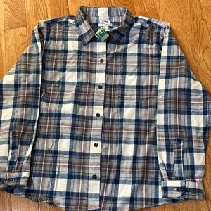 Flannel button down